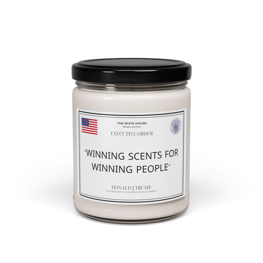 Scented Soy Candle, 9oz - Winning scents
