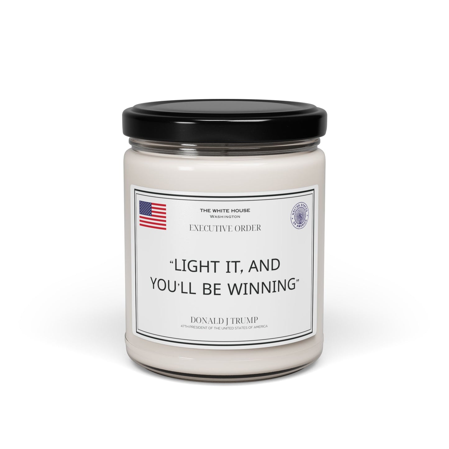 Scented Soy Candle, 9oz - Winning