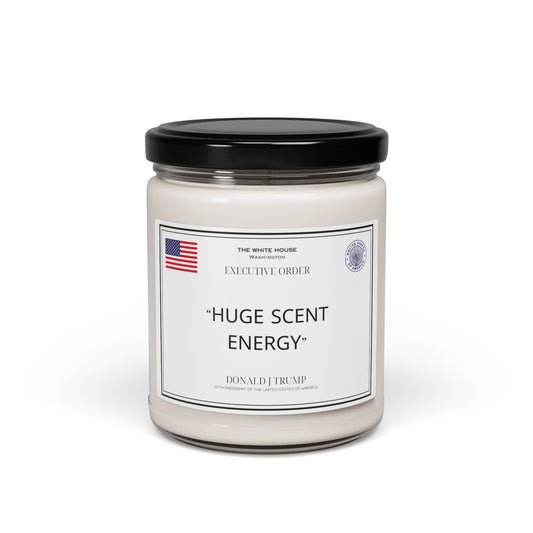 Scented Soy Candle, 9oz - Huge scent energy