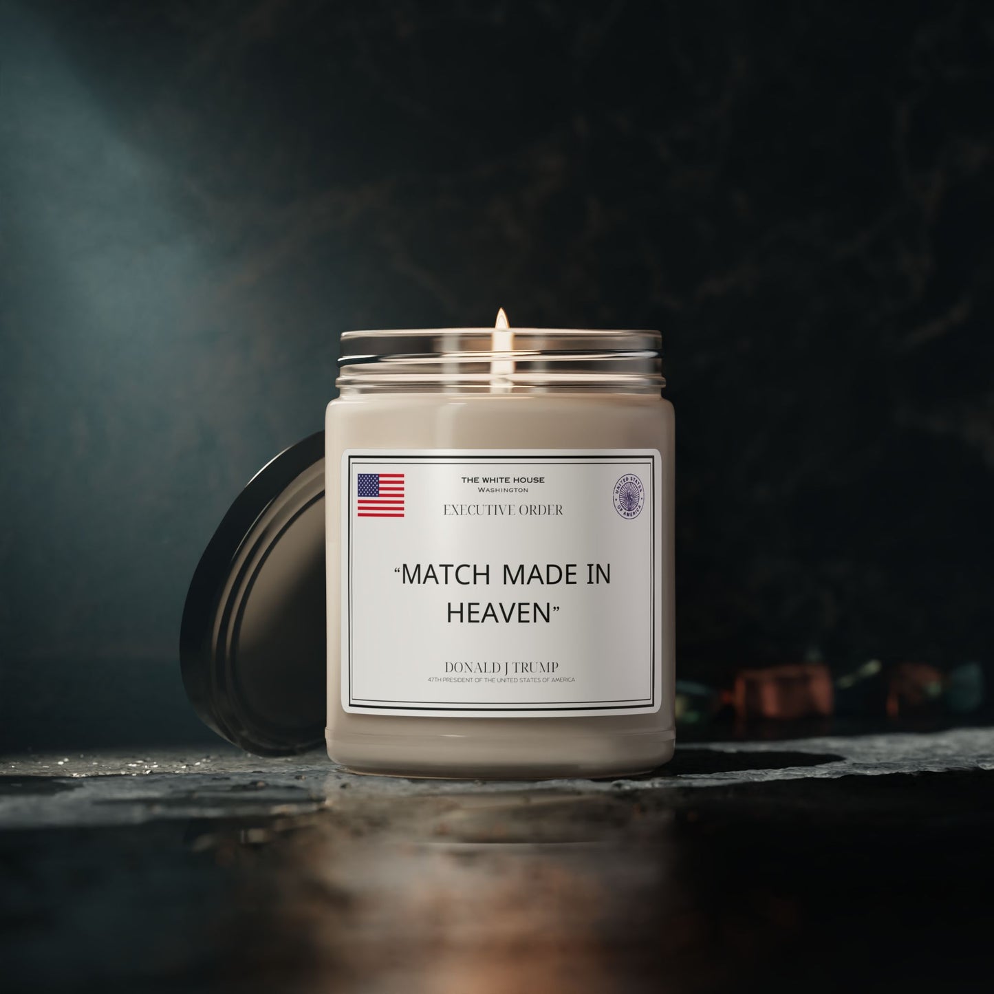 Scented Soy Candle, 9oz - Match made in heaven
